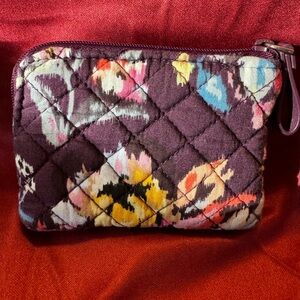 Retired Vera Bradley Indiana Rose Change Purse/Card Holder